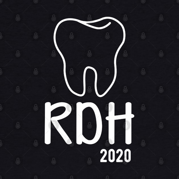 RDH 2020 - Registered Dental Hygienist 2020 by KC Happy Shop